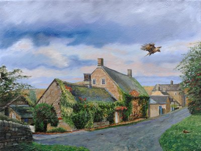 Ivy Cottage Beeley, Chatsworth, Derbyshire by Trevor Neal
